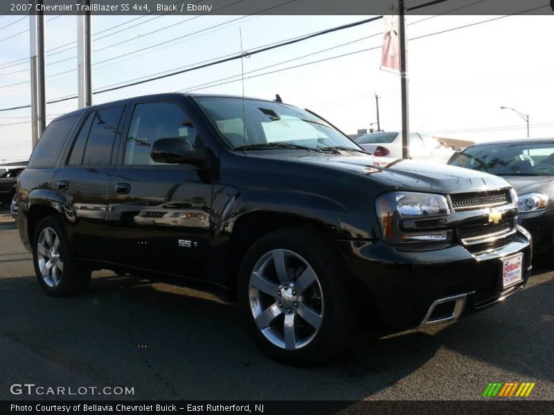 Black / Ebony 2007 Chevrolet TrailBlazer SS 4x4