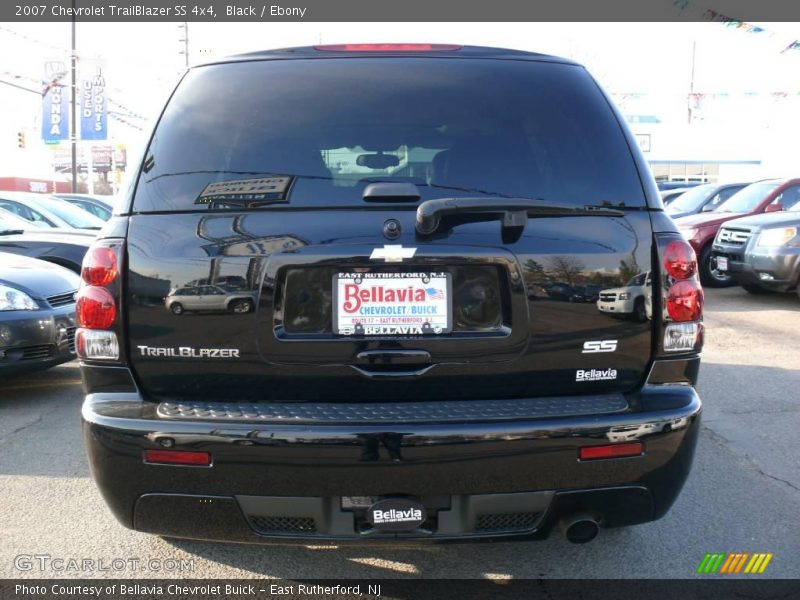 Black / Ebony 2007 Chevrolet TrailBlazer SS 4x4