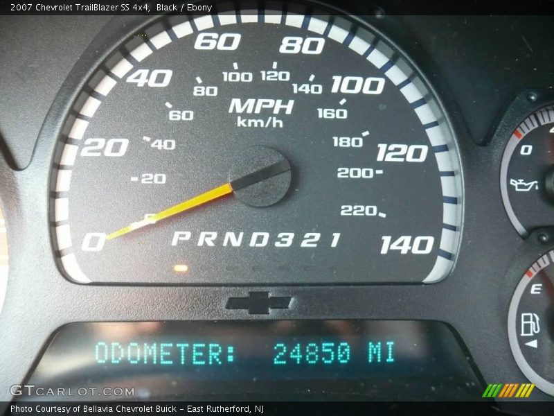Black / Ebony 2007 Chevrolet TrailBlazer SS 4x4