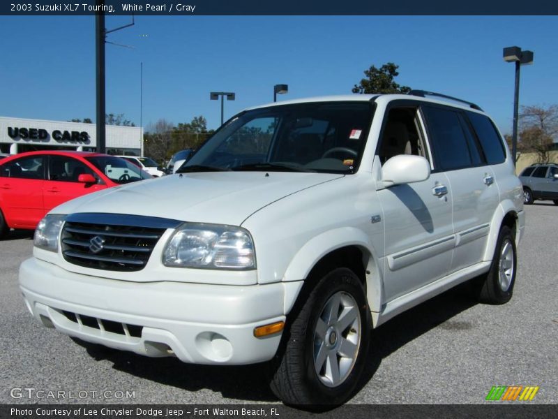 White Pearl / Gray 2003 Suzuki XL7 Touring