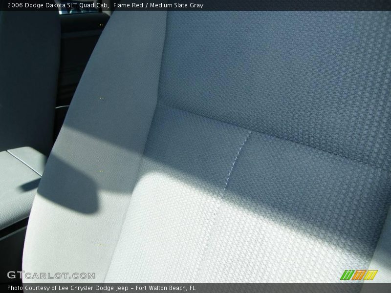Flame Red / Medium Slate Gray 2006 Dodge Dakota SLT Quad Cab