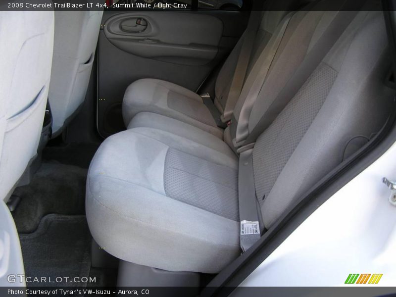 Summit White / Light Gray 2008 Chevrolet TrailBlazer LT 4x4