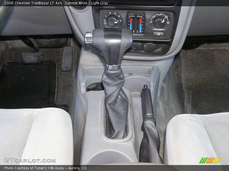 Summit White / Light Gray 2008 Chevrolet TrailBlazer LT 4x4