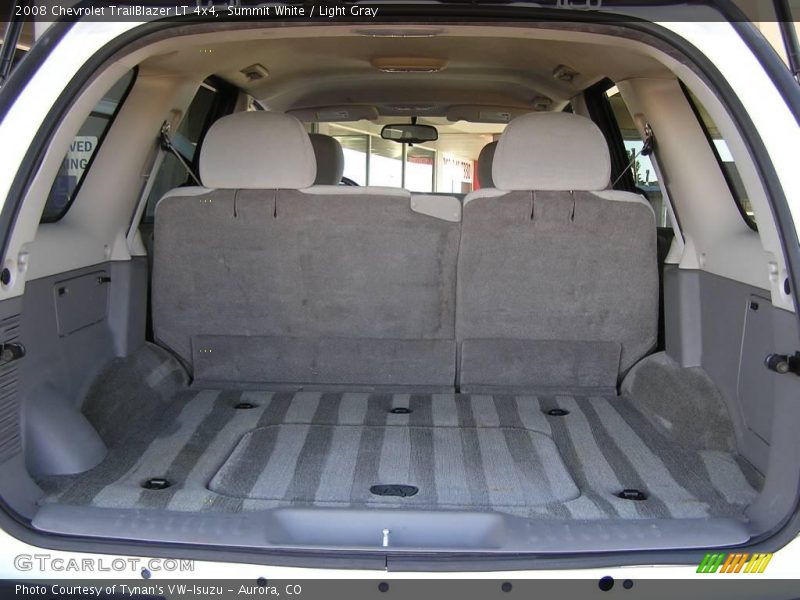 Summit White / Light Gray 2008 Chevrolet TrailBlazer LT 4x4
