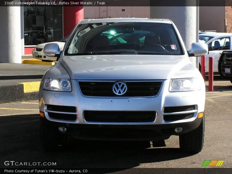 Reflex Silver Metallic / Teak 2006 Volkswagen Touareg V8