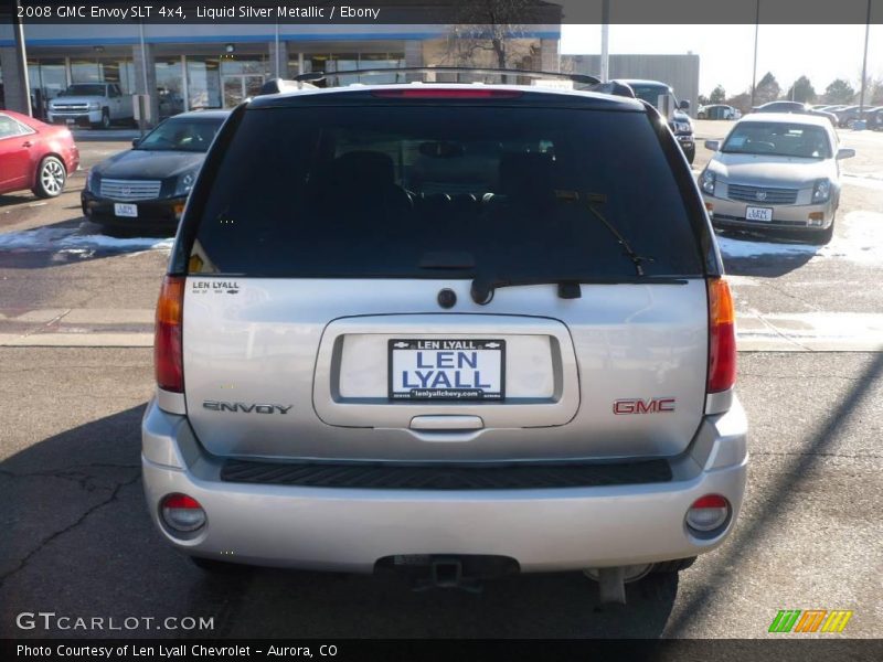 Liquid Silver Metallic / Ebony 2008 GMC Envoy SLT 4x4