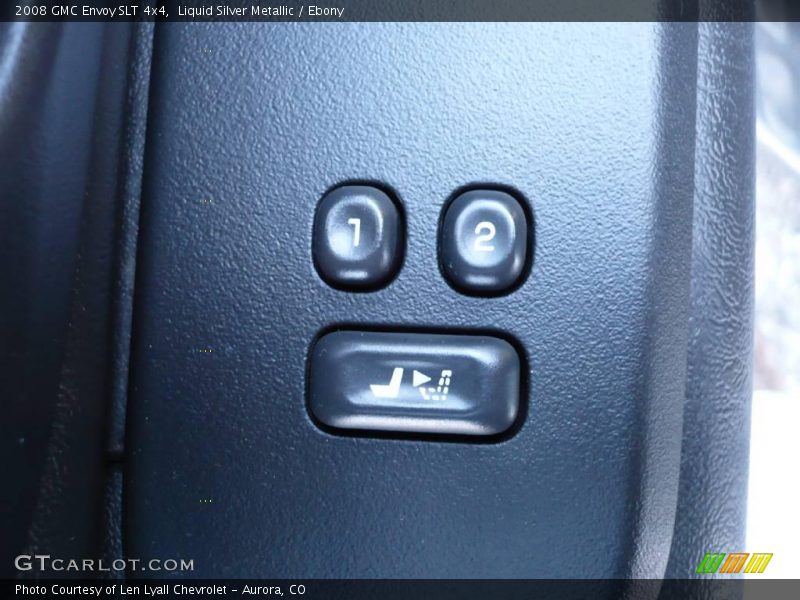 Liquid Silver Metallic / Ebony 2008 GMC Envoy SLT 4x4