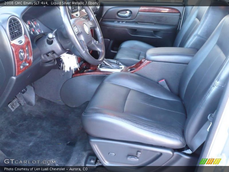 Liquid Silver Metallic / Ebony 2008 GMC Envoy SLT 4x4