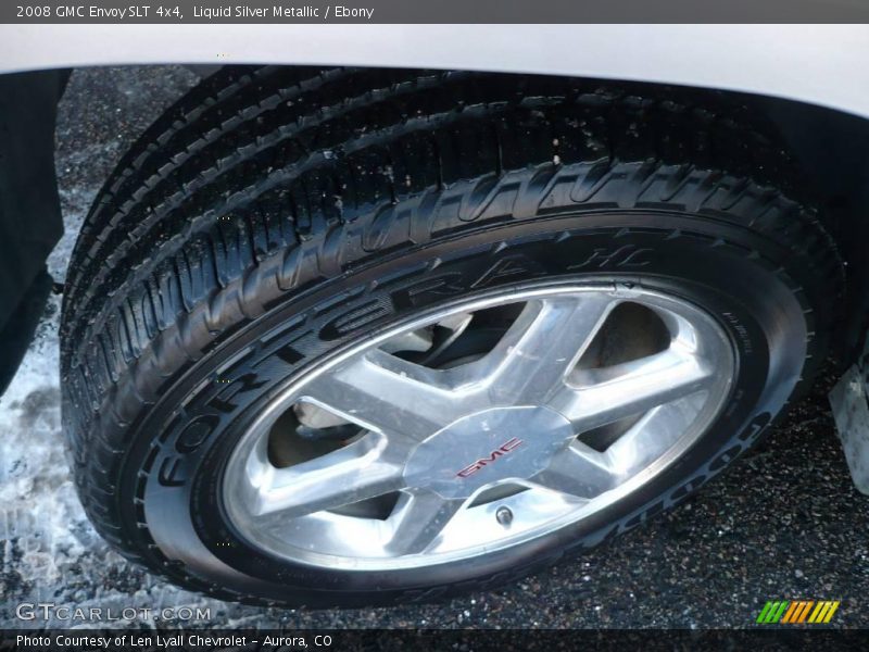 Liquid Silver Metallic / Ebony 2008 GMC Envoy SLT 4x4