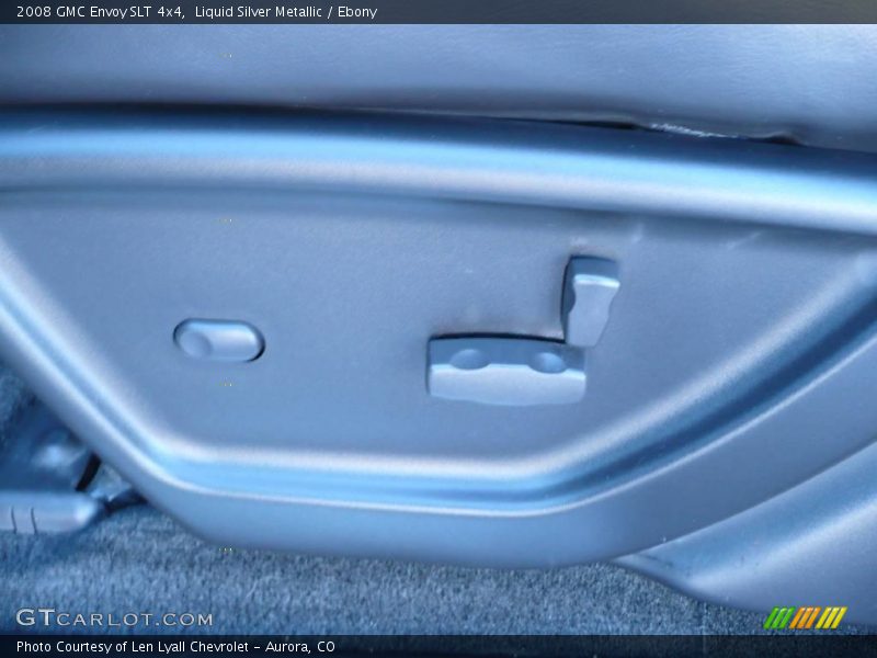 Liquid Silver Metallic / Ebony 2008 GMC Envoy SLT 4x4