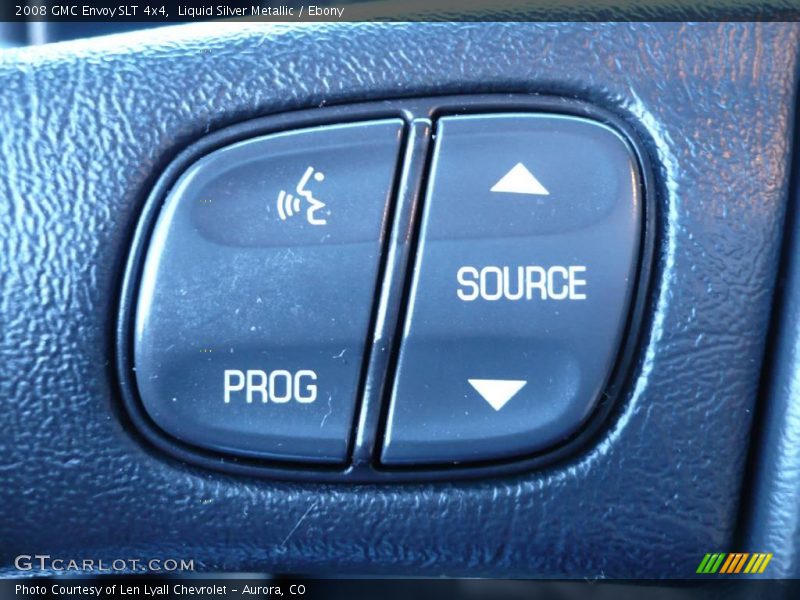 Liquid Silver Metallic / Ebony 2008 GMC Envoy SLT 4x4