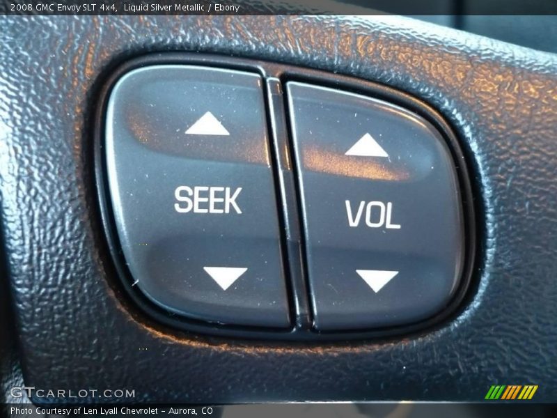 Liquid Silver Metallic / Ebony 2008 GMC Envoy SLT 4x4