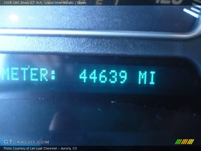 Liquid Silver Metallic / Ebony 2008 GMC Envoy SLT 4x4