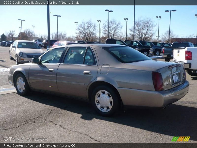 Sterling / Neutral Shale 2000 Cadillac DeVille Sedan