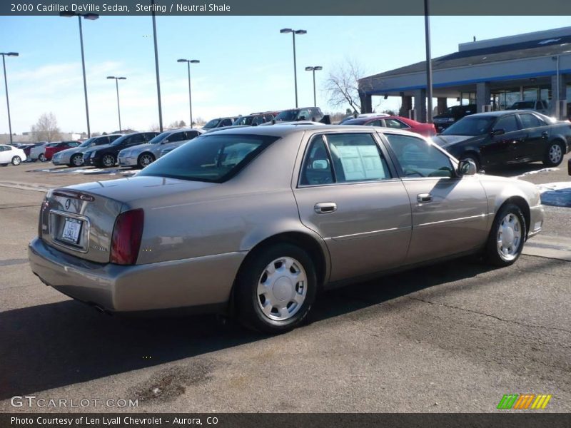 Sterling / Neutral Shale 2000 Cadillac DeVille Sedan