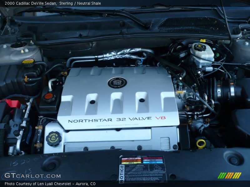 Sterling / Neutral Shale 2000 Cadillac DeVille Sedan