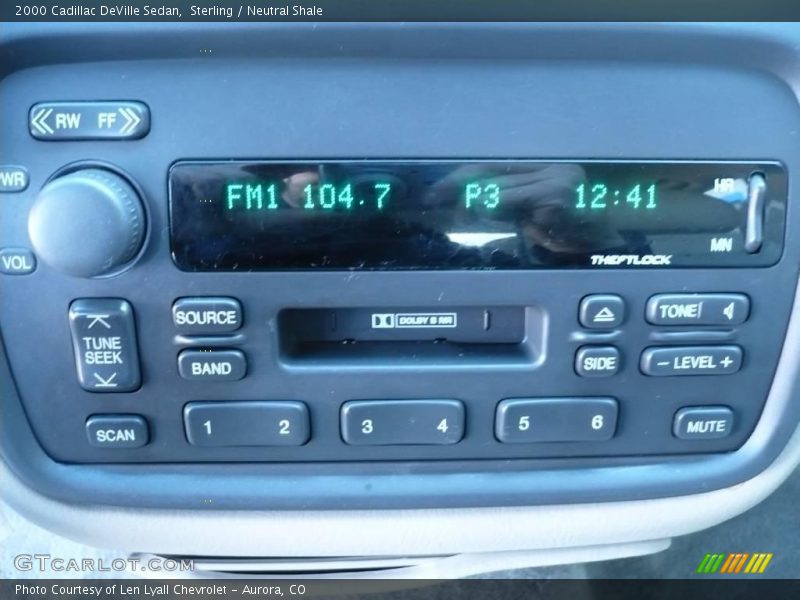 Sterling / Neutral Shale 2000 Cadillac DeVille Sedan