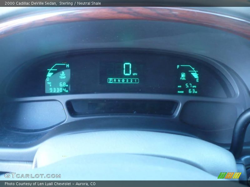 Sterling / Neutral Shale 2000 Cadillac DeVille Sedan
