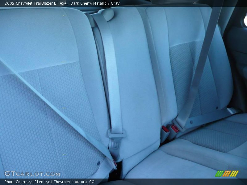 Dark Cherry Metallic / Gray 2009 Chevrolet TrailBlazer LT 4x4
