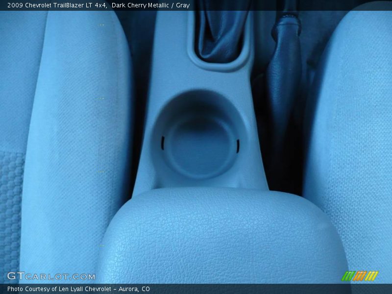 Dark Cherry Metallic / Gray 2009 Chevrolet TrailBlazer LT 4x4