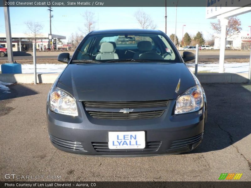 Slate Metallic / Gray 2008 Chevrolet Cobalt LS Coupe