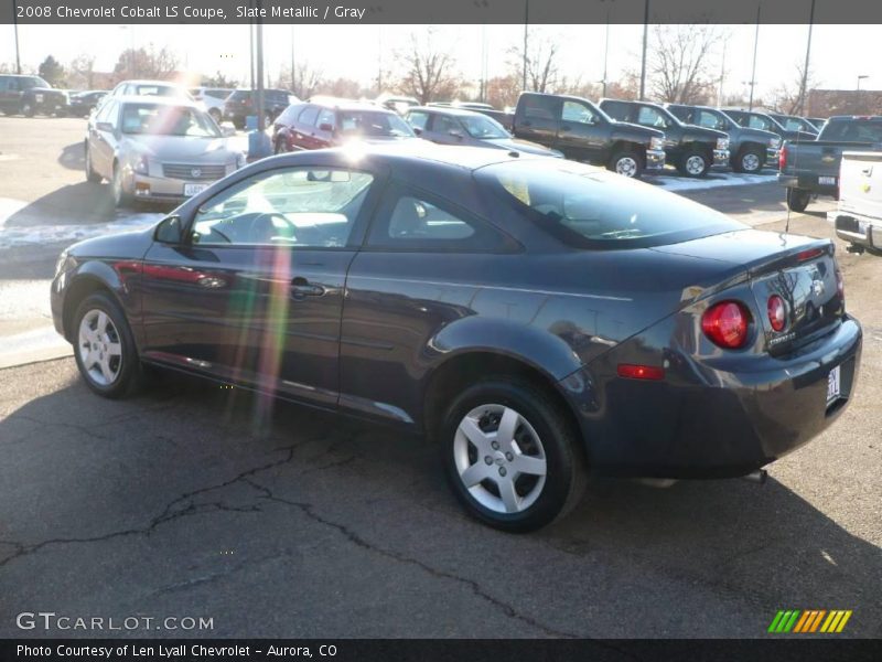 Slate Metallic / Gray 2008 Chevrolet Cobalt LS Coupe