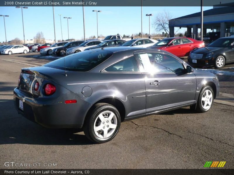 Slate Metallic / Gray 2008 Chevrolet Cobalt LS Coupe