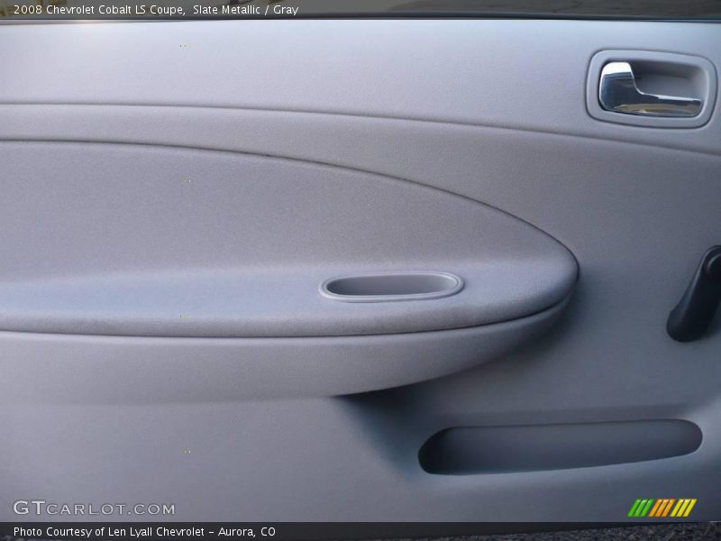 Slate Metallic / Gray 2008 Chevrolet Cobalt LS Coupe