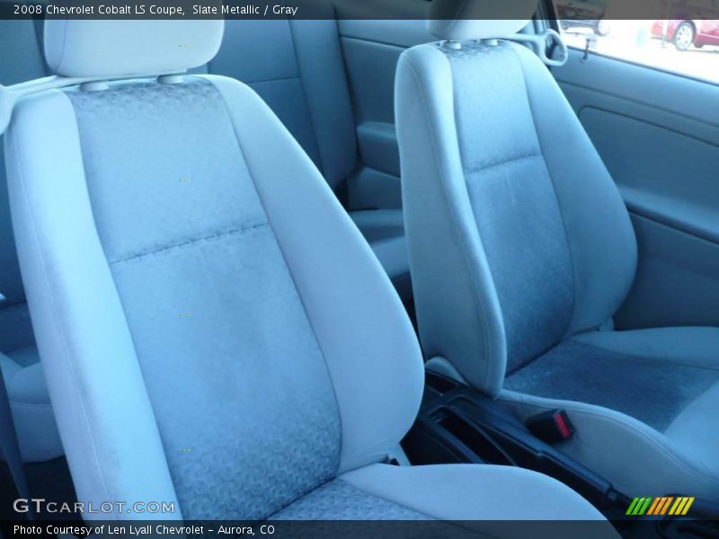 Slate Metallic / Gray 2008 Chevrolet Cobalt LS Coupe