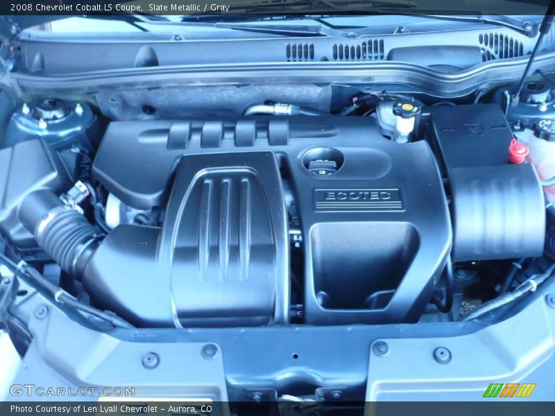 Slate Metallic / Gray 2008 Chevrolet Cobalt LS Coupe