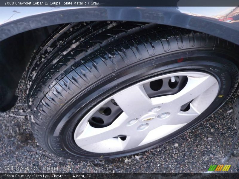 Slate Metallic / Gray 2008 Chevrolet Cobalt LS Coupe