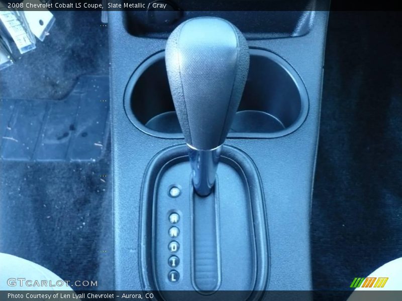Slate Metallic / Gray 2008 Chevrolet Cobalt LS Coupe