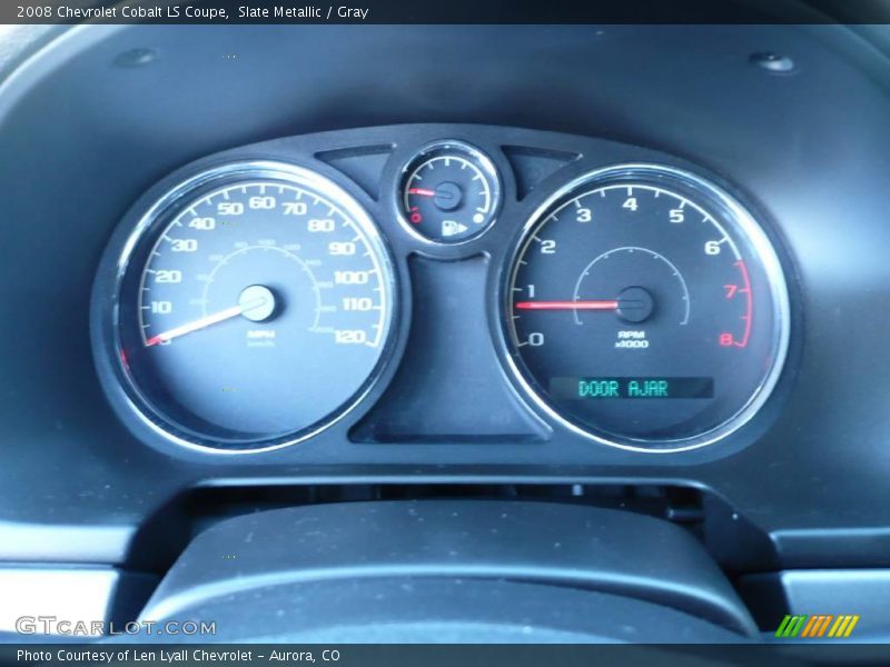 Slate Metallic / Gray 2008 Chevrolet Cobalt LS Coupe