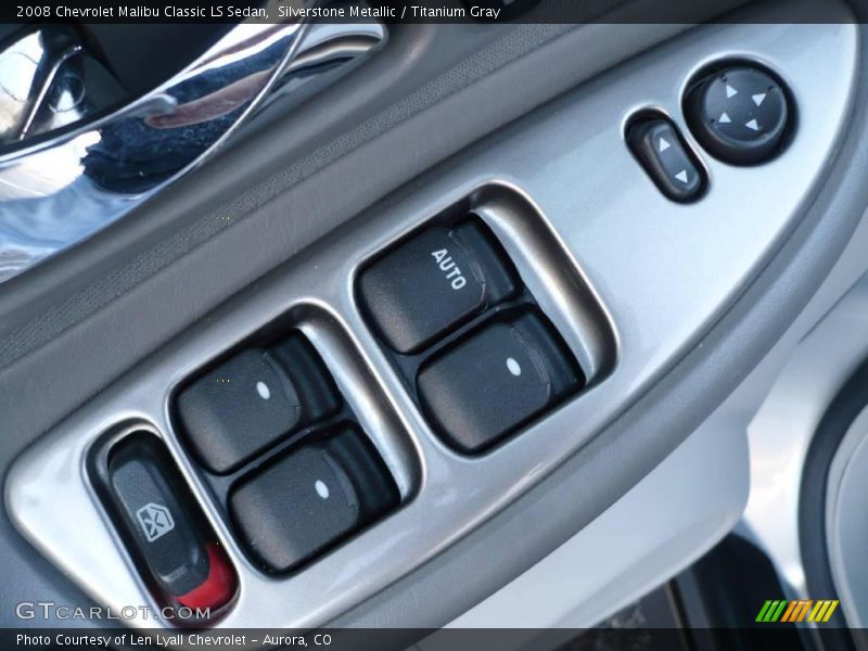 Silverstone Metallic / Titanium Gray 2008 Chevrolet Malibu Classic LS Sedan