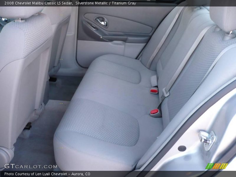 Silverstone Metallic / Titanium Gray 2008 Chevrolet Malibu Classic LS Sedan