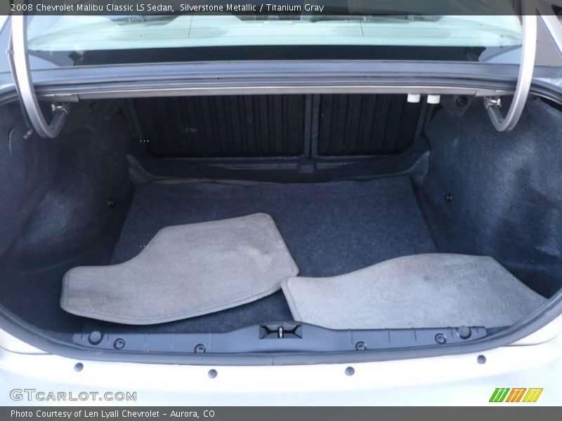 Silverstone Metallic / Titanium Gray 2008 Chevrolet Malibu Classic LS Sedan