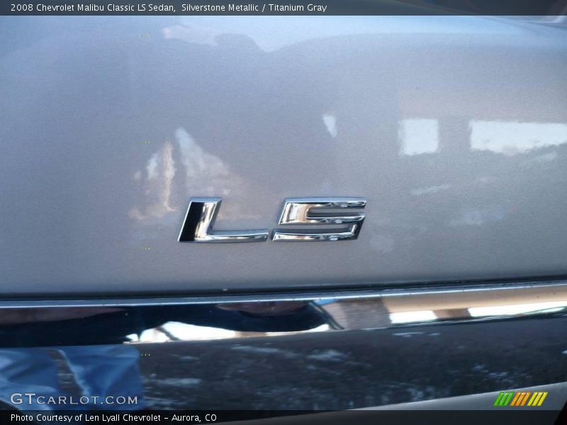 Silverstone Metallic / Titanium Gray 2008 Chevrolet Malibu Classic LS Sedan