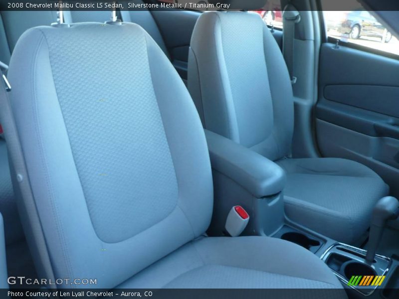 Silverstone Metallic / Titanium Gray 2008 Chevrolet Malibu Classic LS Sedan