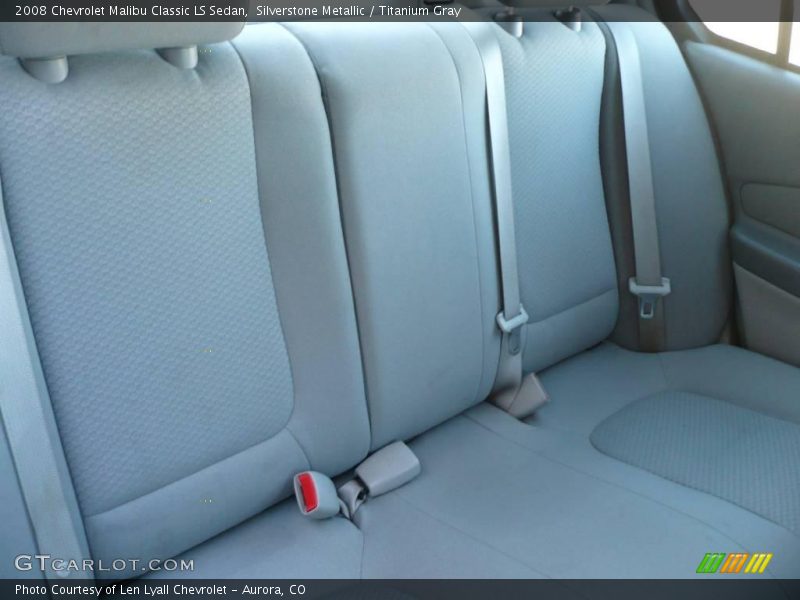 Silverstone Metallic / Titanium Gray 2008 Chevrolet Malibu Classic LS Sedan