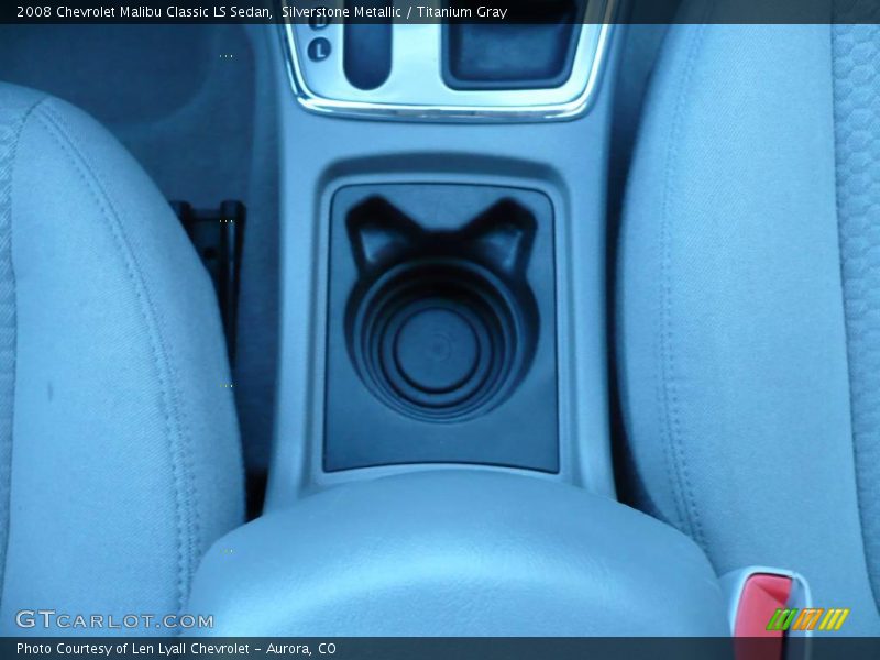 Silverstone Metallic / Titanium Gray 2008 Chevrolet Malibu Classic LS Sedan