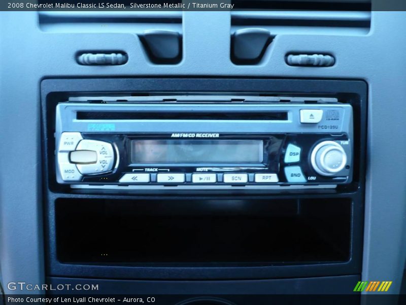 Silverstone Metallic / Titanium Gray 2008 Chevrolet Malibu Classic LS Sedan