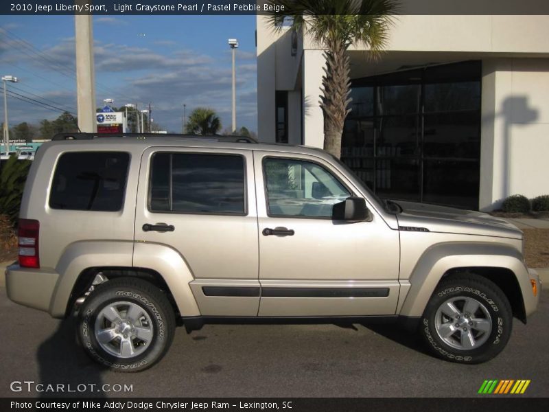 Light Graystone Pearl / Pastel Pebble Beige 2010 Jeep Liberty Sport