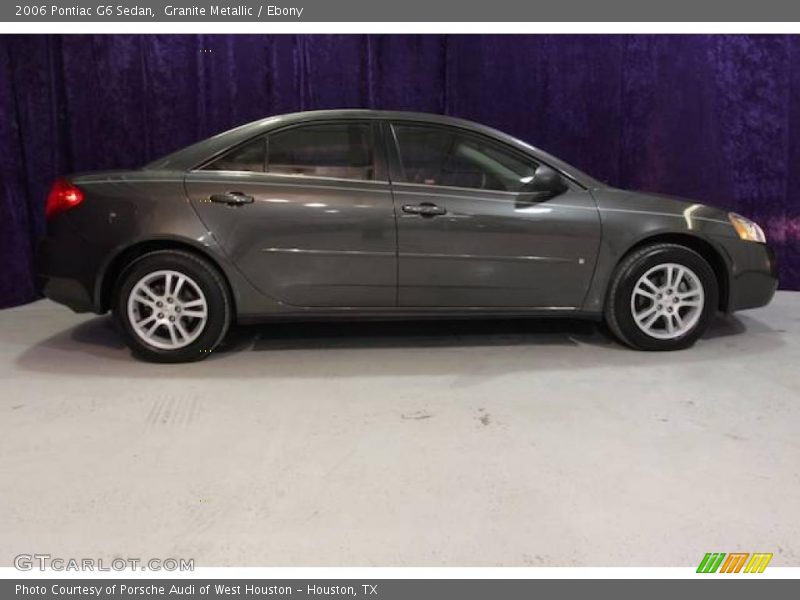 Granite Metallic / Ebony 2006 Pontiac G6 Sedan
