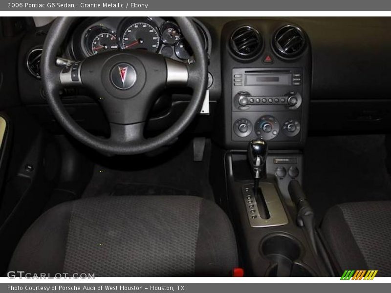 Granite Metallic / Ebony 2006 Pontiac G6 Sedan