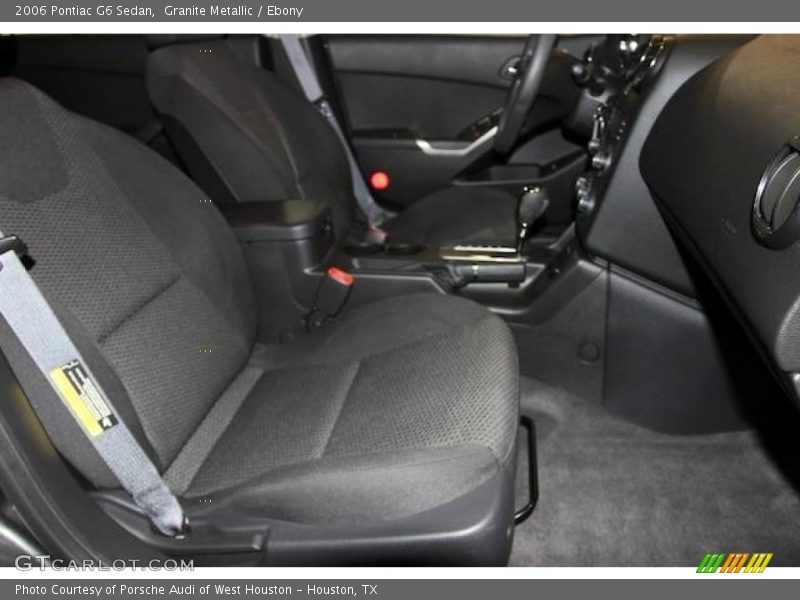 Granite Metallic / Ebony 2006 Pontiac G6 Sedan