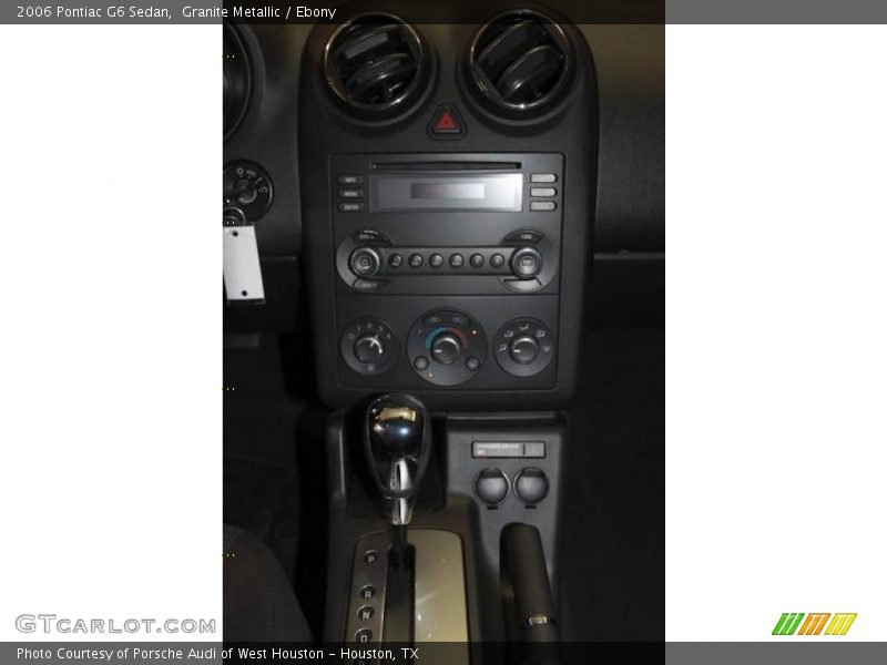 Granite Metallic / Ebony 2006 Pontiac G6 Sedan