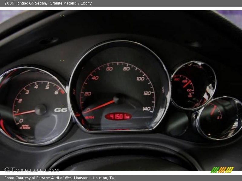 Granite Metallic / Ebony 2006 Pontiac G6 Sedan