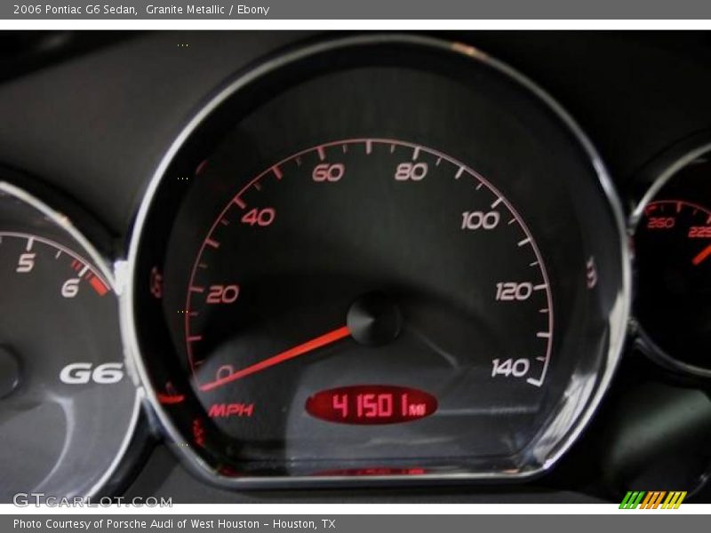 Granite Metallic / Ebony 2006 Pontiac G6 Sedan