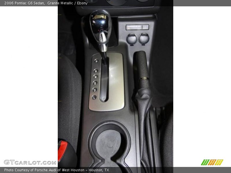 Granite Metallic / Ebony 2006 Pontiac G6 Sedan