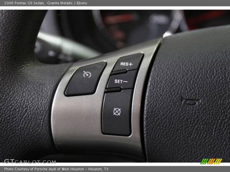 Granite Metallic / Ebony 2006 Pontiac G6 Sedan